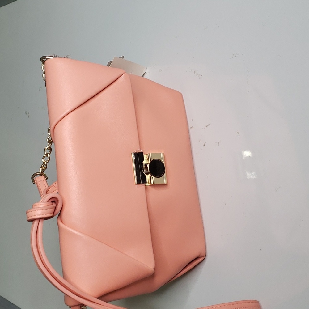 a new day Coral Crossbody Bag NWOT